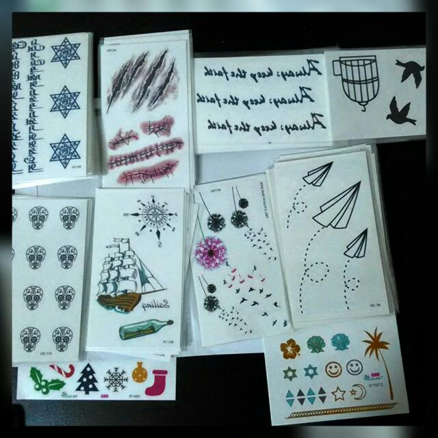 Temporary TATTOOs (Category: Art & Prints) located in Singapore. Submitted by eclectichel (Listing ID 38145751, Image 1). Description: .