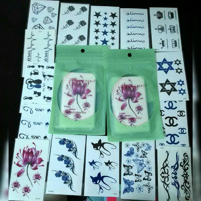 Temporary TATTOOs (Category: Art & Prints) located in Singapore. Submitted by eclectichel (Listing ID 38145751, Image 2). Description: .