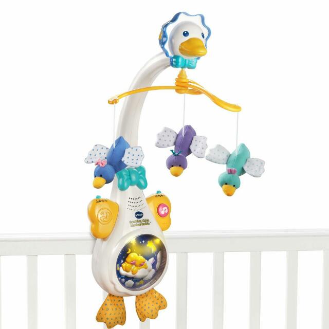vtech baby soothing lights musical mobile