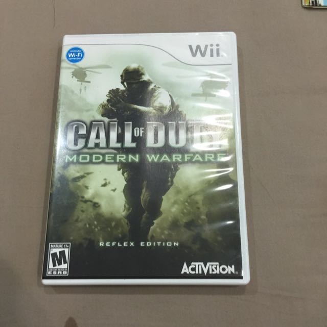 call of duty wii games