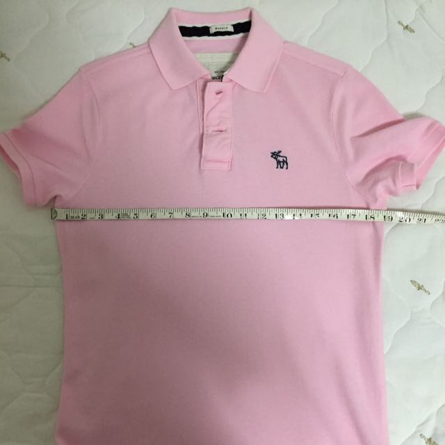 Abercrombie pink shirt