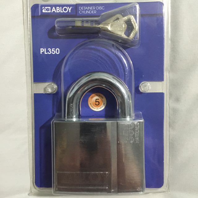 ABLOY PL350 PAD LOCK, Furniture & Home Living, Furniture, Other Home ...