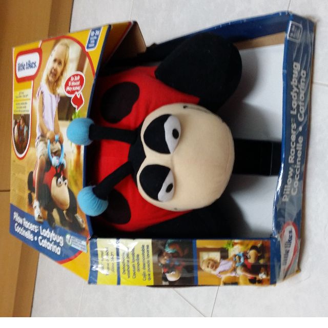 Little Tikes Pillow Racers Ladybug Brand New Babies Kids On Carousell This pillow racer features a soft lady bug character that sits on top of the racer body for scooting around. carousell