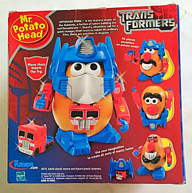 Mr. Potato Head Transformers Optimus Optimash Prime, Hobbies & Toys