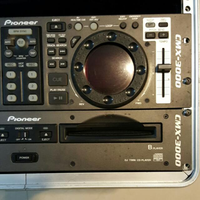 Pioneer CMX3000 Dual CD player (Rack Mount), TV & Home Appliances, TV