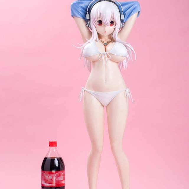 Super Sonico 1/2 Figurine on Carousell