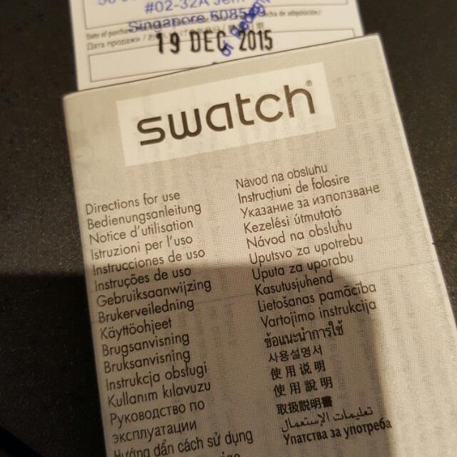 SWATCH Metal Watch 50 Off MRP Mobile Phones Gadgets Wearables