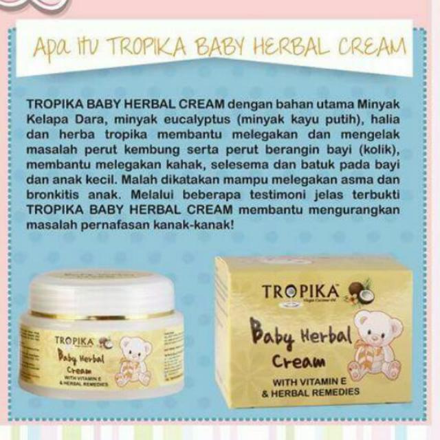 Tropika Baby Herbal Cream Babies Kids On Carousell