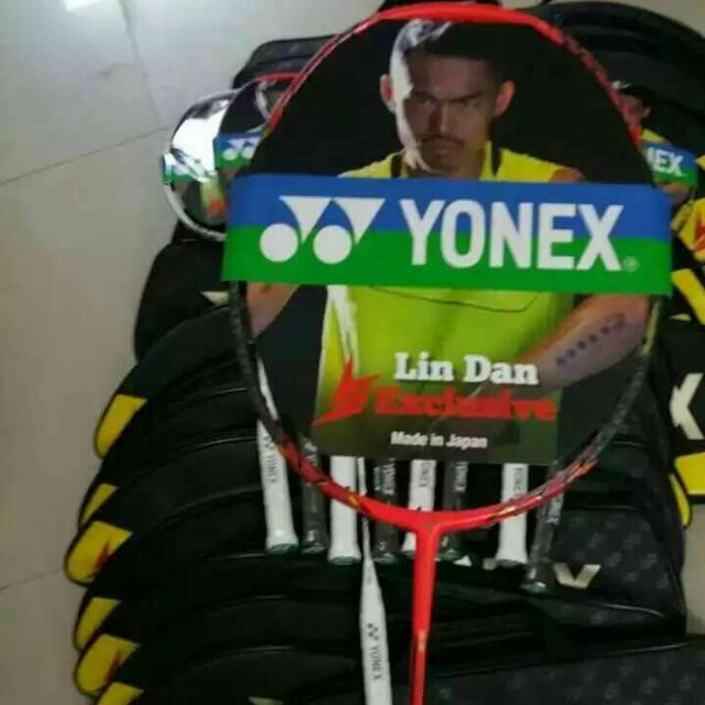 Lin Dan Racket Logo Yonex Lin Dan, Sports Equipment, Sports & Games, Racket & Ball Sports ...