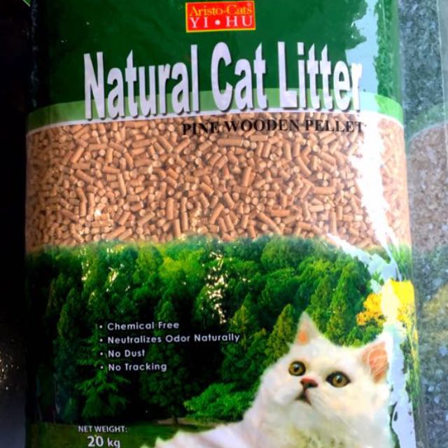 Aristo Cats Natural Cat Litter Pinewood 20kg bag SELF PICK UP ONLY