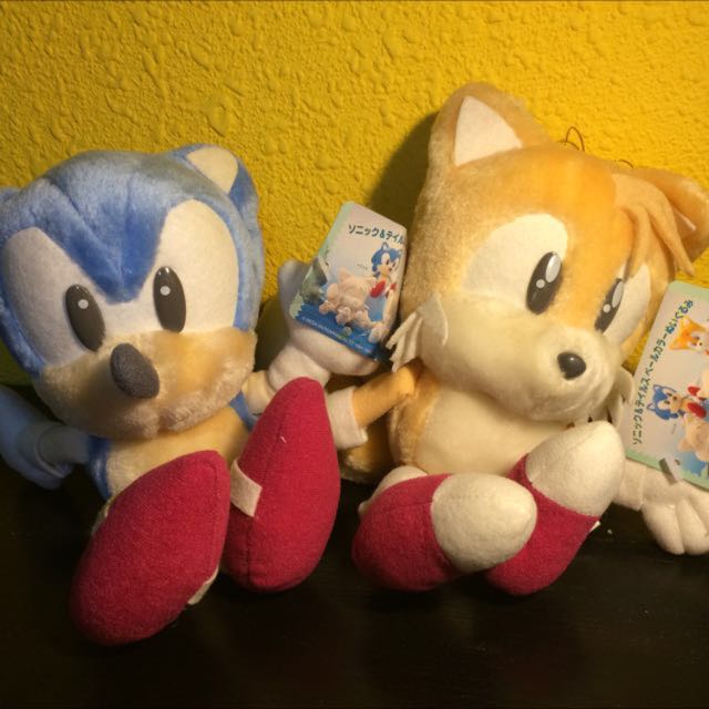 sega sonic plush