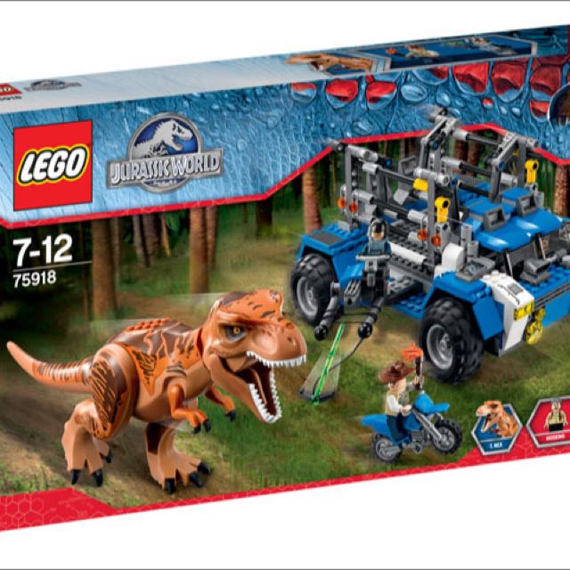 Lego T Rex Tracker 75918 Jurassic World Hobbies And Toys Toys And Games On Carousell 