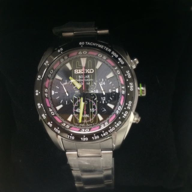 seiko sapphire chronograph
