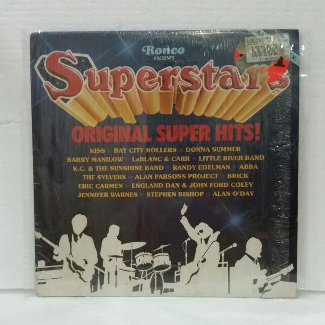 Reserved) Superstars Original Super Hits Vinyl Record ...