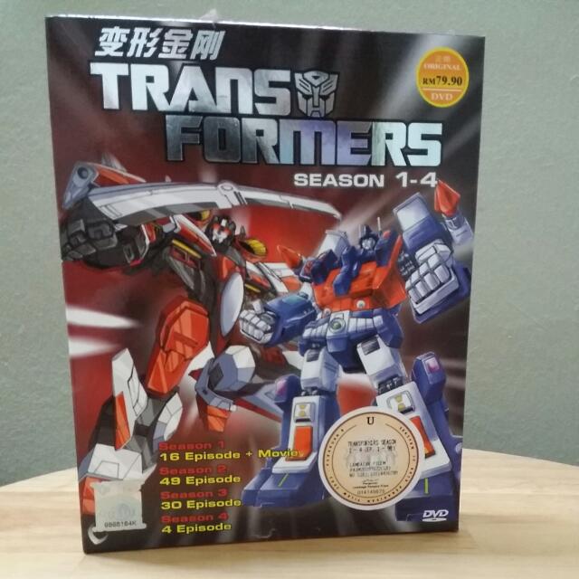 Transformers G1 Cartoon DVD