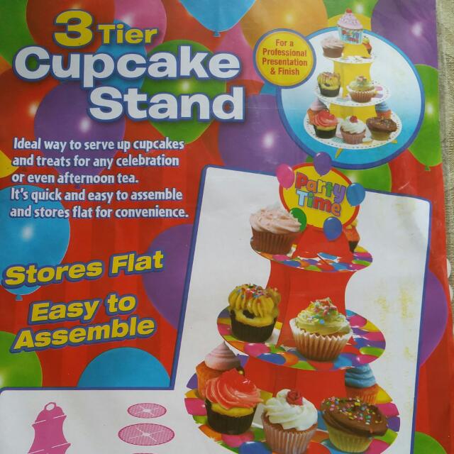 3 Tier Cupcake Stand, TV & Home Appliances, Kitchen Appliances, Hand