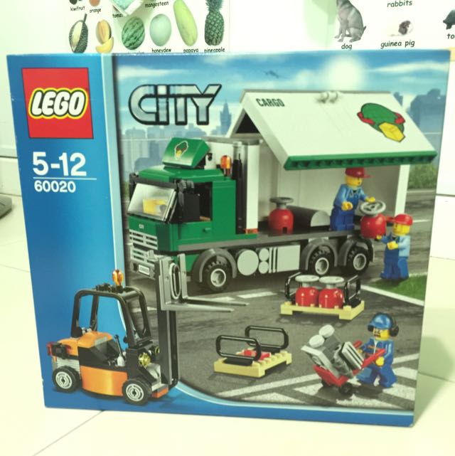 lego city cargo truck