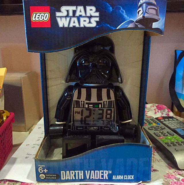 Lego Star Wars Darth Vader Alarm Clock Babies Kids On Carousell
