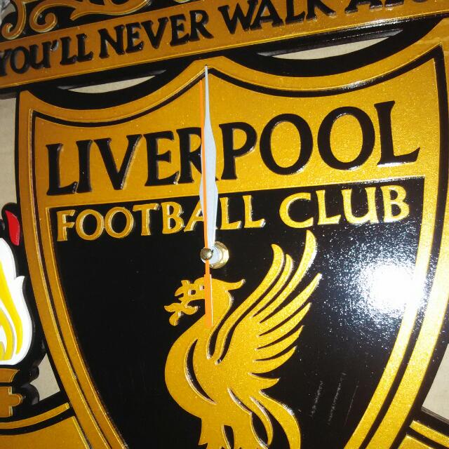 Liverpool Fc Gold Original Logo Crest New 2016 Ready To Ship 1pcs Only Free Dhl Shipping Design Craft On Carousell