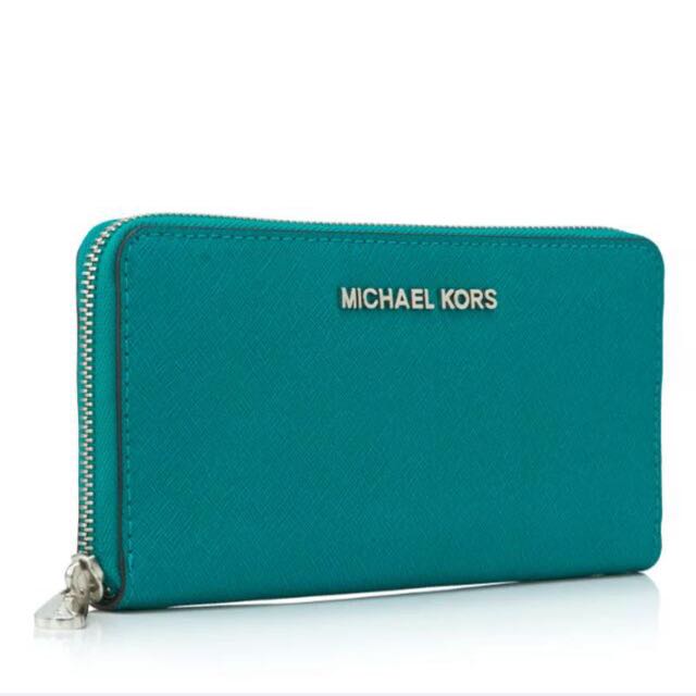 MICHAEL KORS Jet Set Travel Continental Zip Around Wallet