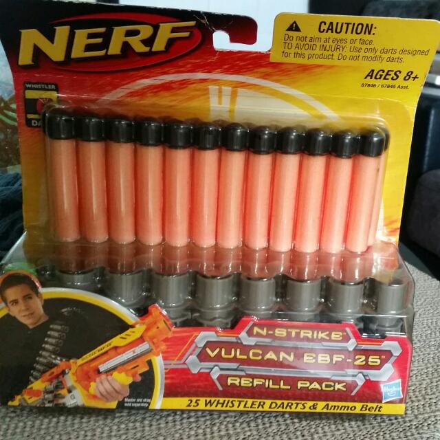 Nerf Vulcan Refill Pack, Hobbies & Toys, Toys & Games on Carousell
