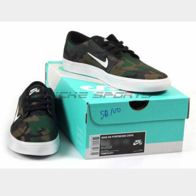 Nike sb portmore camo top