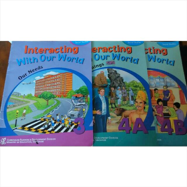 P3 P5 Primary School Social Studies Textbooks, Books & Stationery