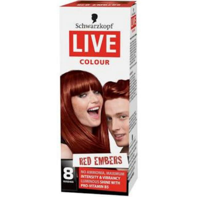 Schwarzkopf Germany Salon Quality Intensive Shine Ultra Bright Red