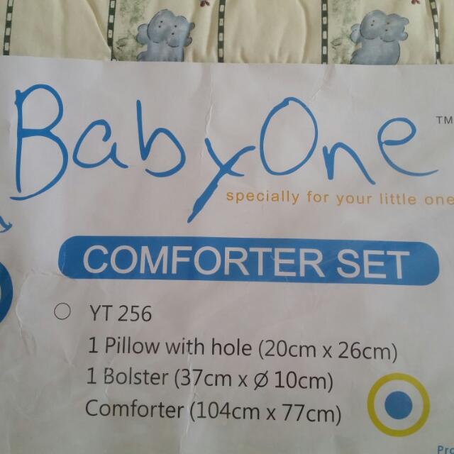 BabyOne Comforter Set, Babies & Kids, Baby Nursery & Kids Furniture