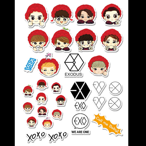 exo fanart stickers exo 2020