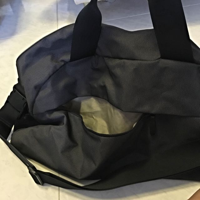 Muji Grey Duffle Bag, Men's Fashion, Bags, Sling Bags on Carousell