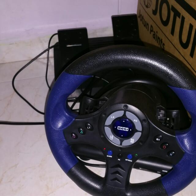 Hori Steering Wheel Controller, Computers & Tech, Parts & Accessories, Cables & Adaptors on