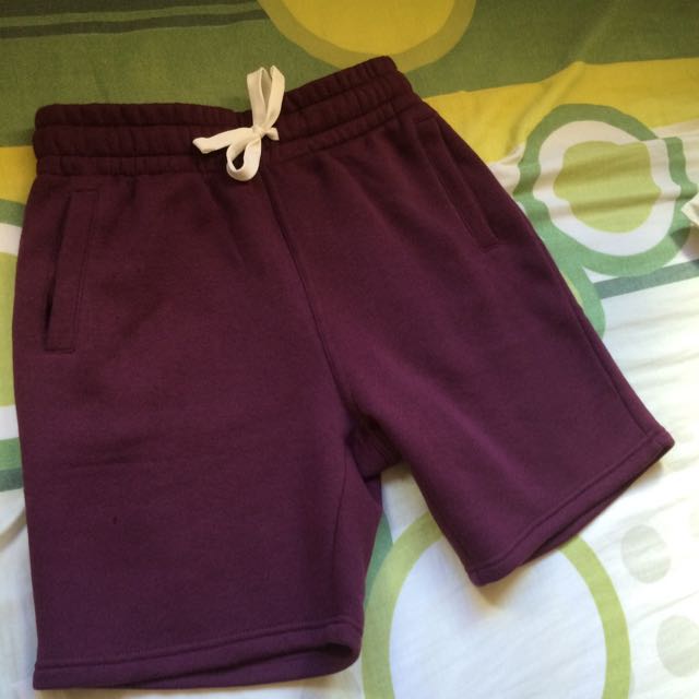 Maroon hotsell sweat shorts