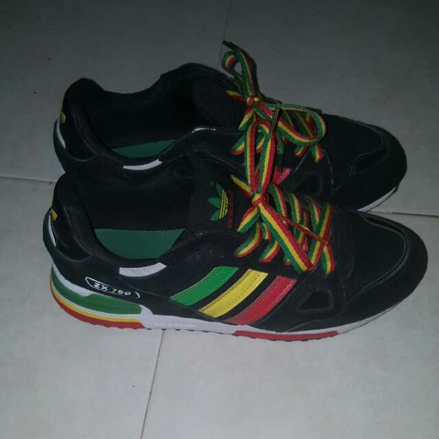 Rasta Limited Edition Adidas Zx 750, Men's Fashion, Footwear, Sneakers on  Carousell