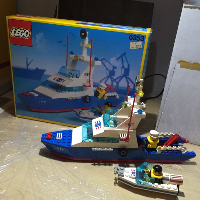 Used Original Lego 6353 Nautica Coastal Cutter Hobbies Toys Toys Games on Carousell