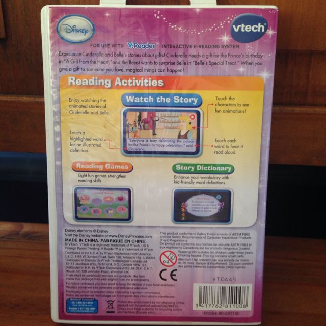 v.reader Interactive E-reading Cartridge (Category: Children's Books) located in Singapore. Submitted by blurrunner (Listing ID 38551946, Image 2). Description: .