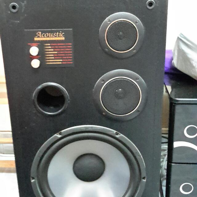 old big speakers