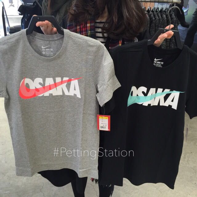 日本直送nike Osaka Tee 迷彩特別版大阪限定款男女均可超人氣t Shirt 現貨 男裝 Carousell