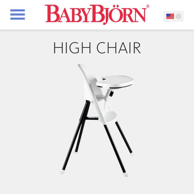 babybjorn high chair