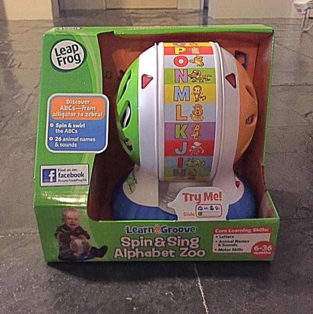 leapfrog spin and sing alphabet zoo