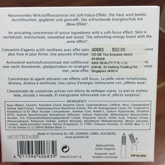 Dr Grandel Beauty Xpress Ampoule Beauty Personal Care Hair On Carousell