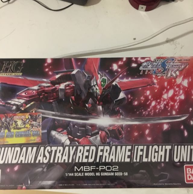 Gundam Astray Red Frame [Flight Unit], Hobbies & Toys, Toys & Games on ...