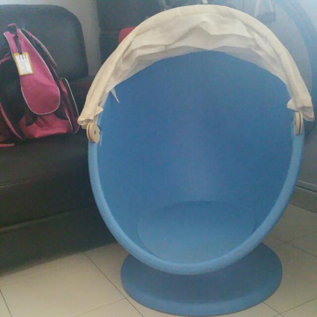 Ikea Egg Chair Furniture On Carousell