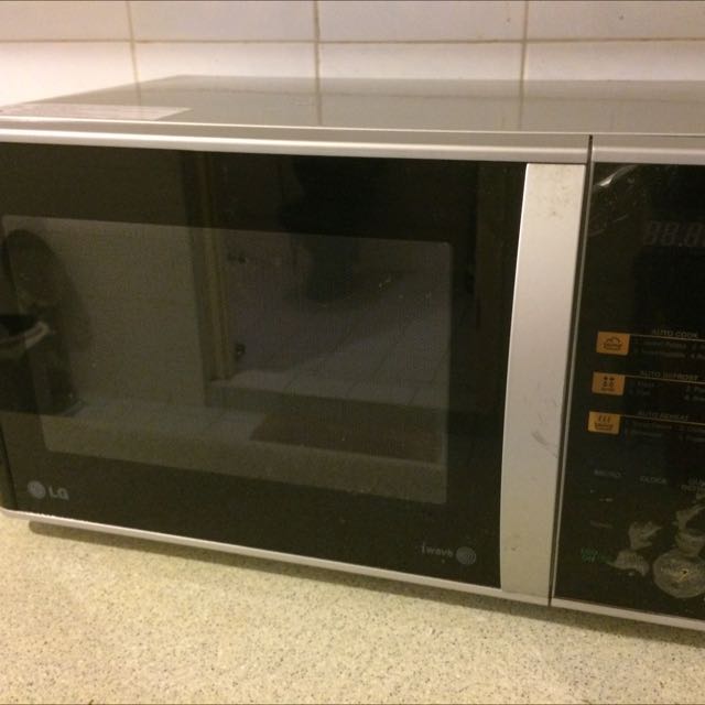 LG Microwave iWave MS2343B, TV & Home Appliances, Kitchen Appliances