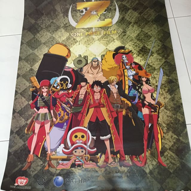 One Piece Film Z Movie Poster Hobbies Toys Memorabilia Collectibles Fan Merchandise On Carousell