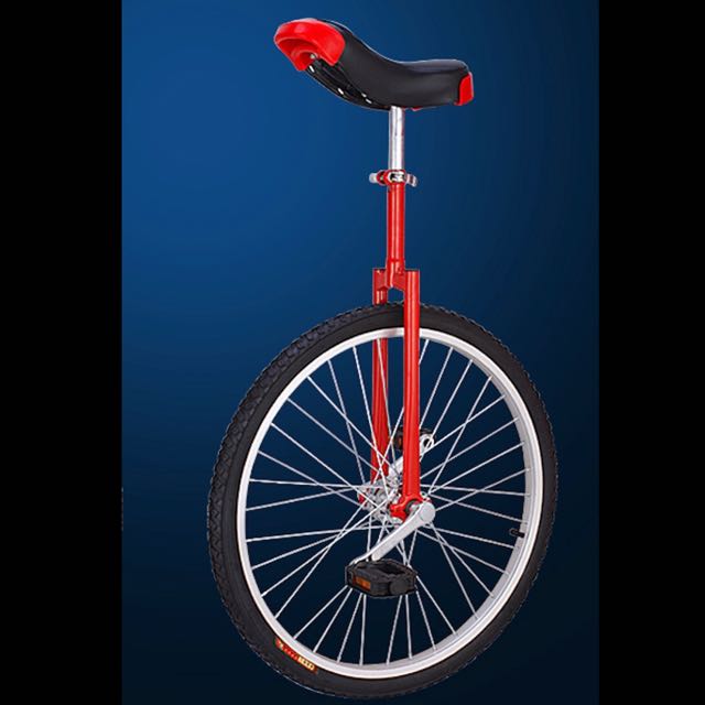 Unicycle 24 Inches, Sports Equipment, Bicycles & Parts, Bicycles on
