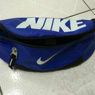 Nike 全新腰包 寶藍