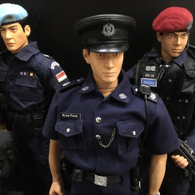1 6 Scale Singapore Police Force Mainan  Game di Carousell