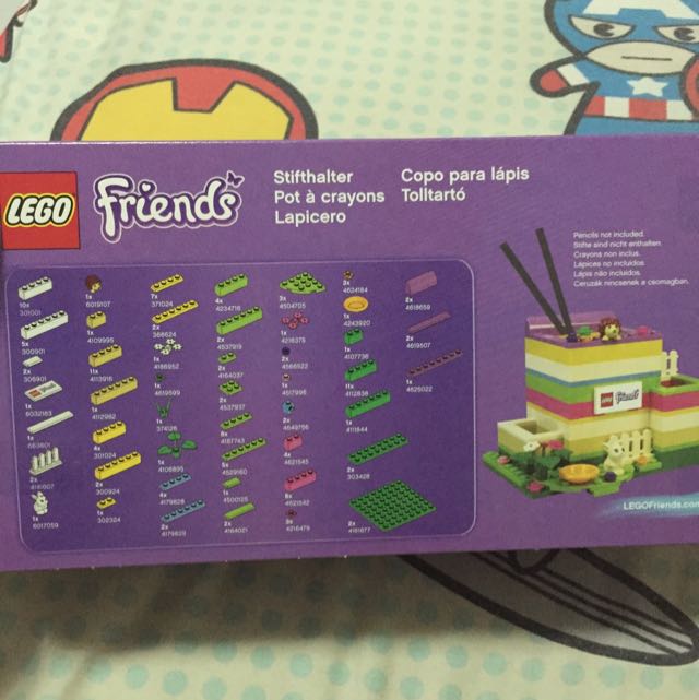 Lego friends pencil holder new arrivals