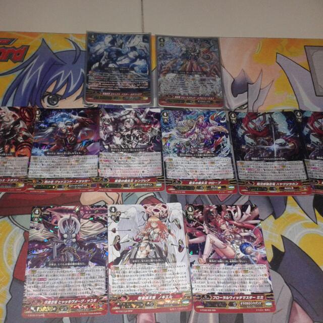 Cardfight Vanguard Fighters Collection 2015 Winter Jap Foils Toys